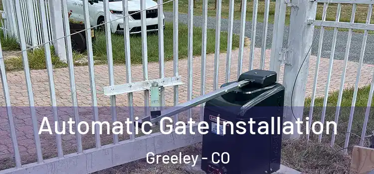 Automatic Gate Installation Greeley - CO
