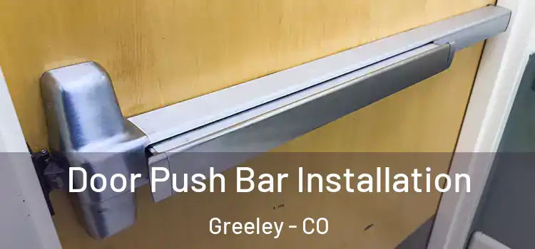 Door Push Bar Installation Greeley - CO