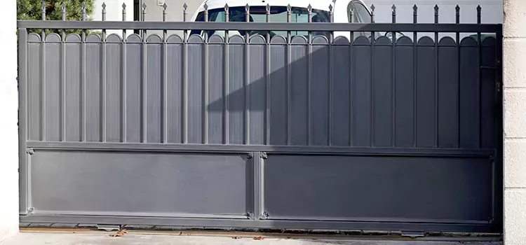 Metal Driveway Gate Installation Greeley