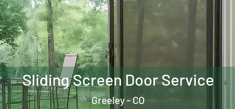 Sliding Screen Door Service Greeley - CO